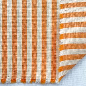 COTONE A RIGHE 5 MM ARANCIO