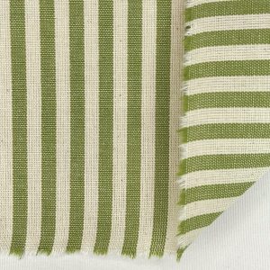 COTONE A RIGHE 5 MM VERDE ACIDO