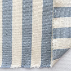 COTONE A RIGHE 15 MM AZZURRO POLVERE