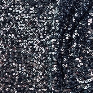MICRO PAILLETTES ARGENTO BASE TULLE