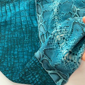 VISCOSA STAMPA ANIMALIER DOUBLE-FACE