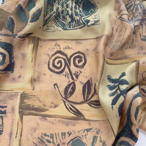 VISCOSA STAMPA ASTRATTA BOHO-CHIC