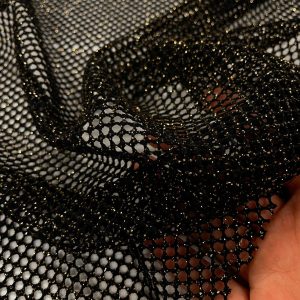 TULLE GLITTERATO ORO