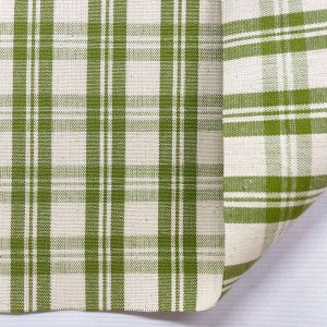 COTONE A SCACCO DOPPIO VERDE ACIDO