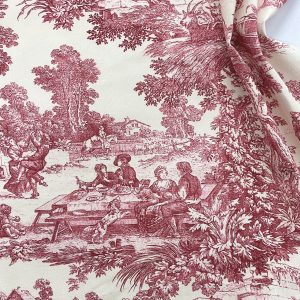 TOILE DE JOUY ROSA H180