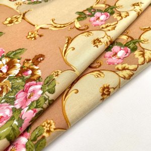 Maglina di viscosa Blumarine nelle tonaità dei beige e rosa