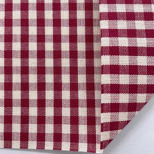 COTONE A SCACCHI 5 MM BORDEAUX