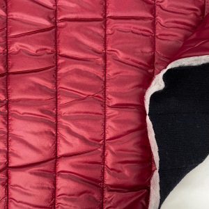 IMPERMEABILIZZATO TRAPUNTATO BORDEAUX